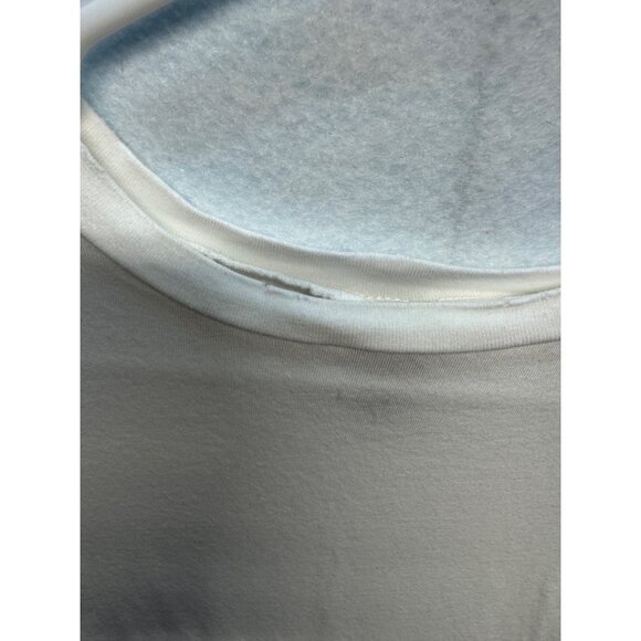 Wild Fable White Crewneck Short Sleeve T-Shirt XS Cotton Blend - Picture 2 of 6